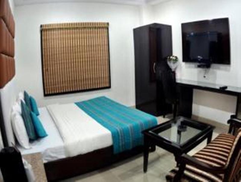 Hotel Mohan International Új-Delhi Kültér fotó