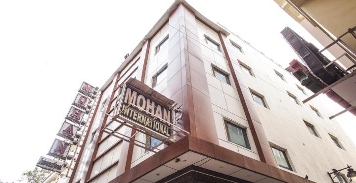 Hotel Mohan International Új-Delhi Kültér fotó