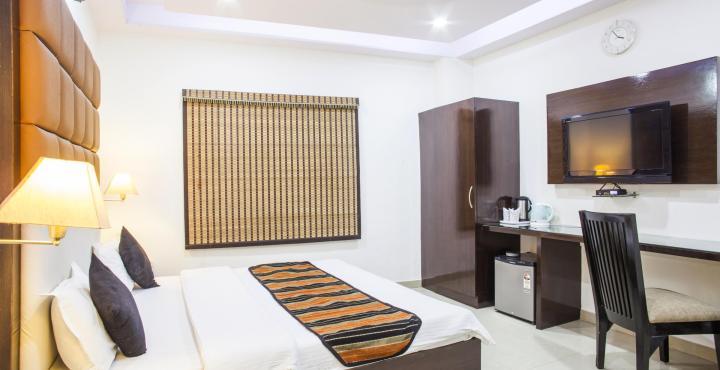 Hotel Mohan International Új-Delhi Kültér fotó