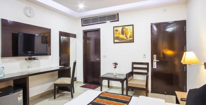 Hotel Mohan International Új-Delhi Kültér fotó